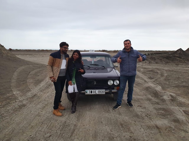 Gobustan, Mud Volcano, Burning Land and Fire Temple Tour