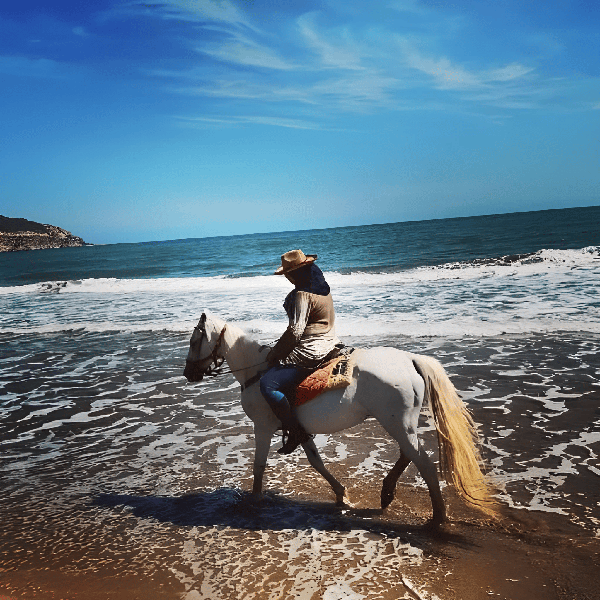 Algerien-Tagestour: Schnorcheln & Reiten mit Mittagessen