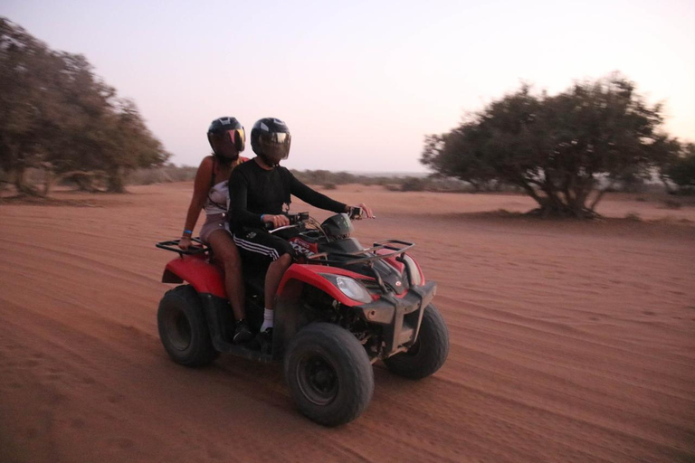 Agadir/Taghazout: Sunset Quad Bike Safari & Tea Break Single Quad Ride (Per Quad)
