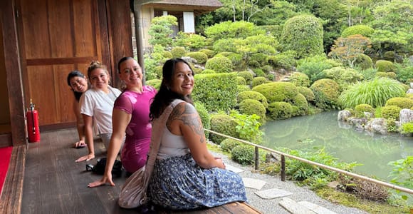 Kyoto: Golden Pavilion, Tram, and Textile Workshop Tour