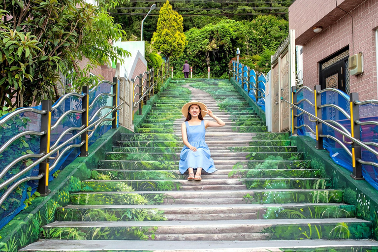 Busan Day Tour from Daegu:6 Highlights with Gamcheon Village Daegu ➔ Daegu Drop-off