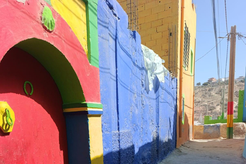 Agadir: Taghazout, Aghroud Village & Timlalin Desert Tour
