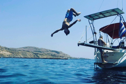 Lindos: 6hrs Day Sailing Cruise