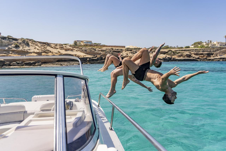 Ibiza: Private Cruise with Water Activities Ibiza: Private Mambo Sunset Cruise with Water Activities