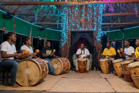 Garifuna Drumming Class with Sunset Dinner