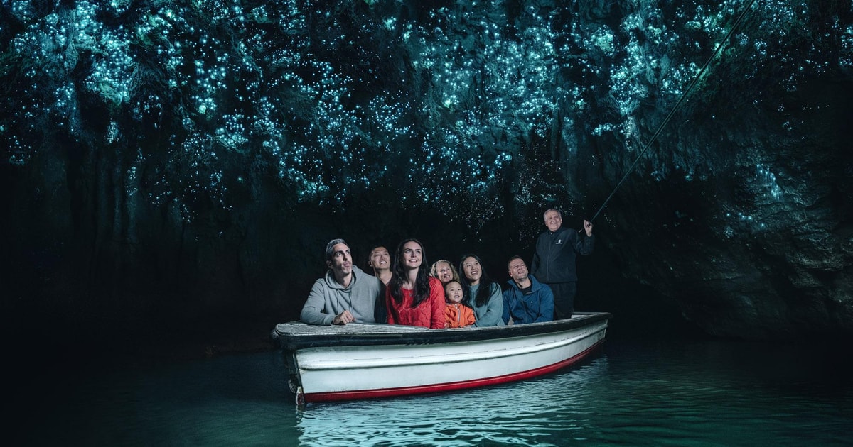 WAITOMO GLOWWORM CAVES & HAMILTON GARDENS SMALL GROUP TOUR GetYourGuide