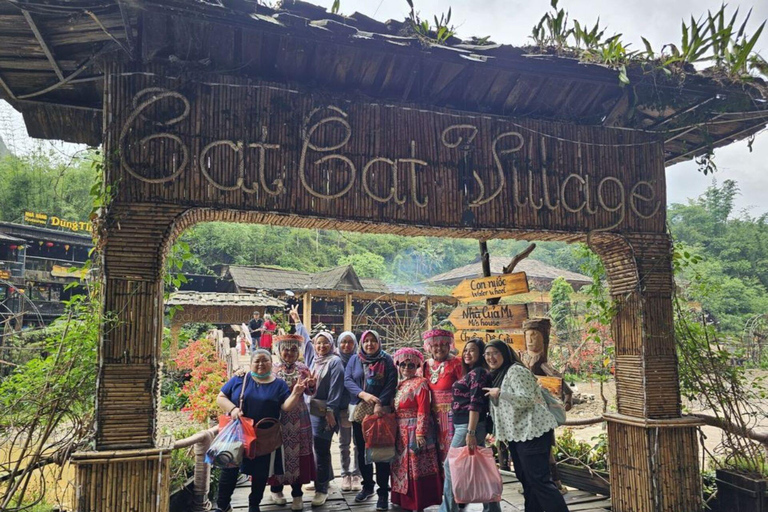 Hanoi: Sapa 3-Day Fansipan, Glassbridge, Cat Cat & Moana Half Day Glassbridge & Silver Waterfall From Sapa Town
