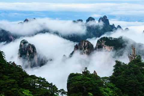 3 Tage Tour Shanghai Huangshan & Hangzhou mit Hochgeschwindigkeitszügen