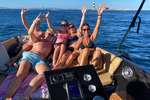 Ibiza: Private Boat Tour with Snorkeling and Paddleboarding in Crystal-Clear Waters Ibiza: Private Boat Tour with Snorkeling and Paddleboarding in Crystal Clear Waters