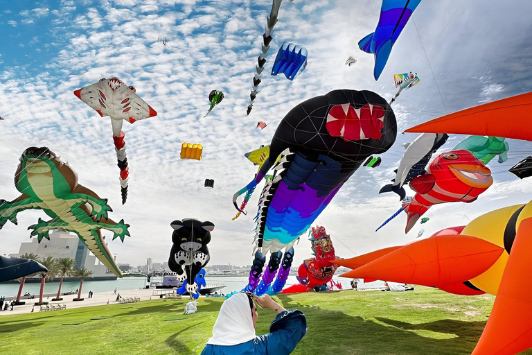 Doha: Kite Festival Experience with Hotel Pickup