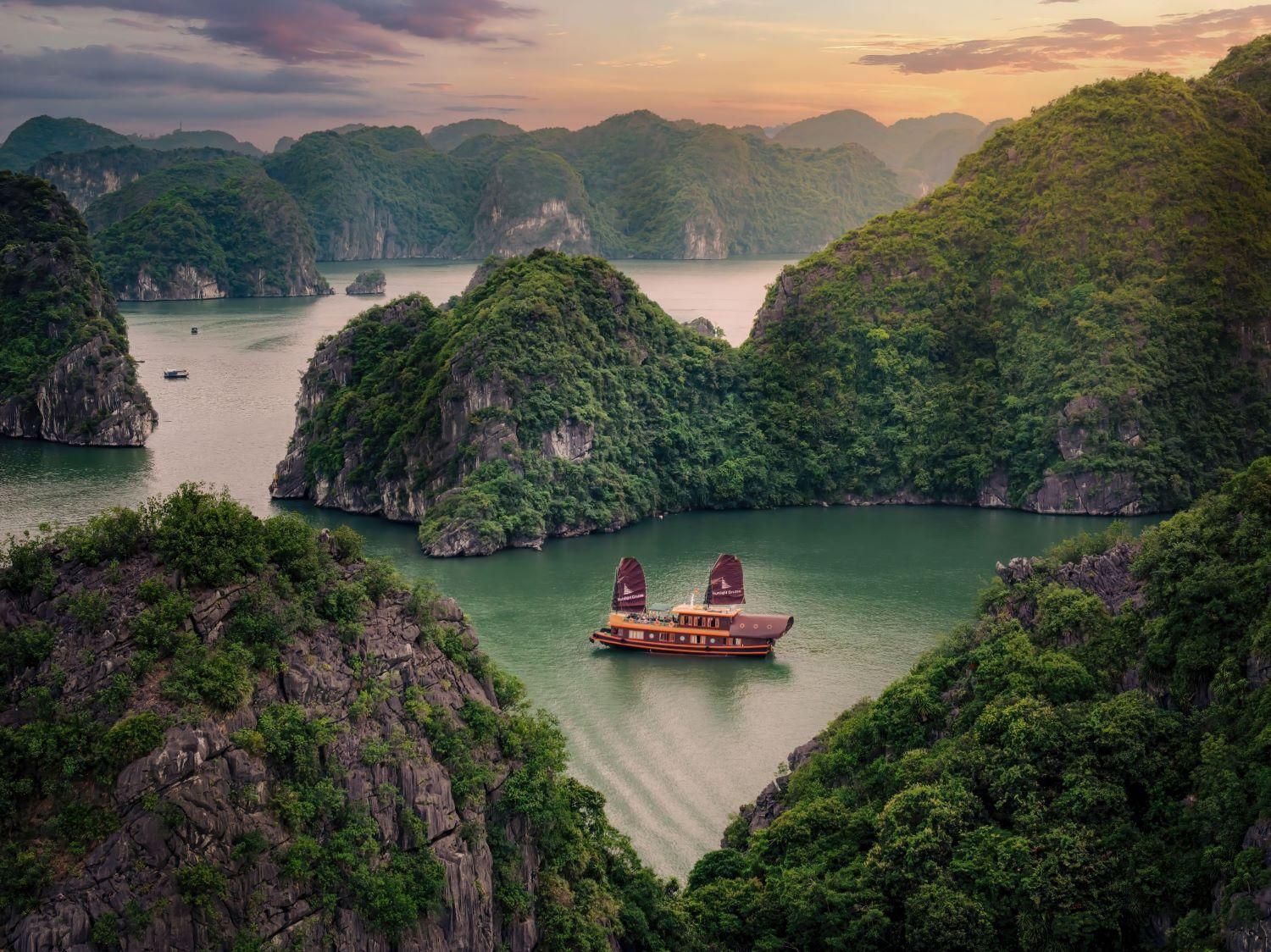 Lan Ha Bucht Viet Hai Dorf Boutique Kreuzfahrt