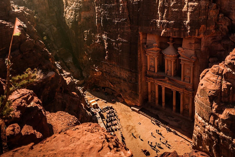 From Swemeh/Dead Sea: Private Full-Day Petra TourTransportation &amp; Entry Ticket to Petra