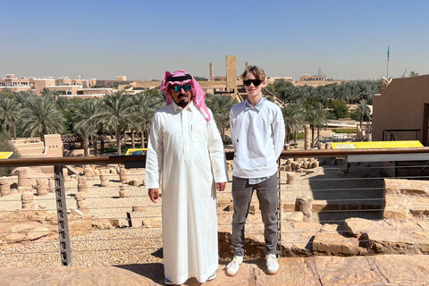 Riyadh: Tour de escala com traslado do aeroporto em carro particular