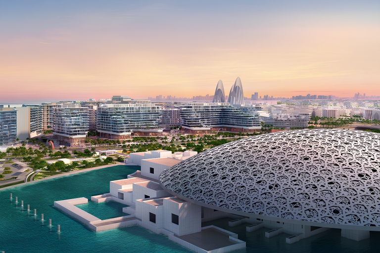 Abu Dhabi: cultuur- en erfgoedpas (2 of 3 attracties)Louvre Abu Dhabi, Qasr Al Watan en 1 GB data-eSIM