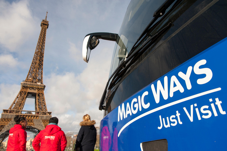 Paris: Disneyland® Tickets and Shuttle TransportMeeting Point Eiffel Tower - Departure at 8:30 AM - 1 Park