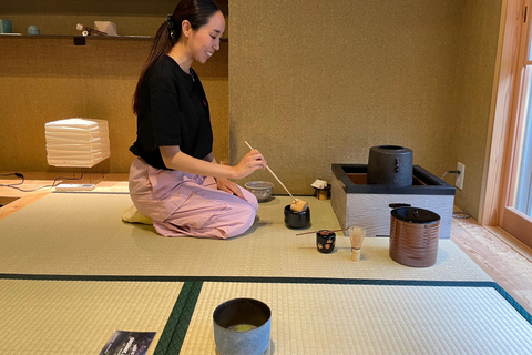 Tokio: Traditionele theeceremonie ervaring in ShibuyaShibuya st Tokio, ralaxed traditionele matcha ervaring