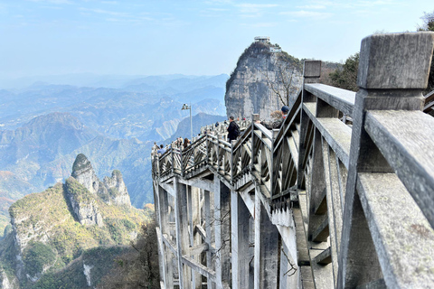 Zhangjiajie Tianmen Mountain Ticket & Fox Fairy Show Park Entry Line A - Round Way Cableway