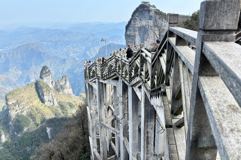 Zhangjiajie Tianmen Mountain Ticket & Fox Fairy Show Park Entry Line A - Round Way Cableway