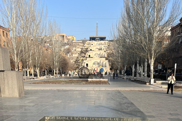 Yerevan: Guided City Tour by Car and on Foot