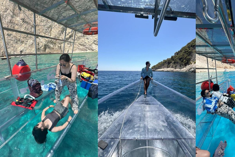 Zakynthos: Complete Clear boat Unique Experience and Swim