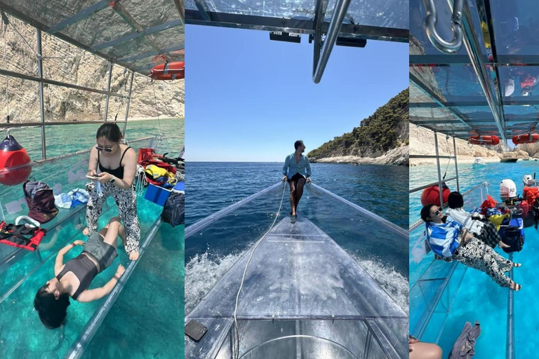 Zakynthos: Complete Clear boat Unique Experience and Swim