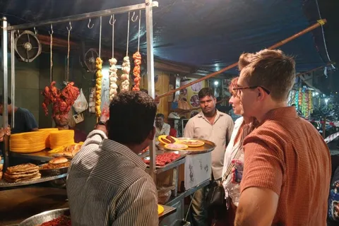 Mumbai: Straateten en Avondbazaar Tour
