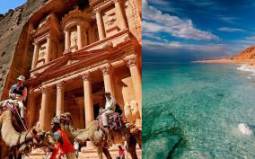From Amman: Petra and Dead Sea Private Day Tour