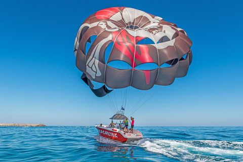 Rethymno: Parasailing Flight Experience over the Aegean