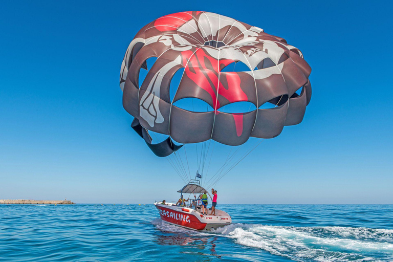 Rethymno: Parasailing Flight Experience over the Aegean