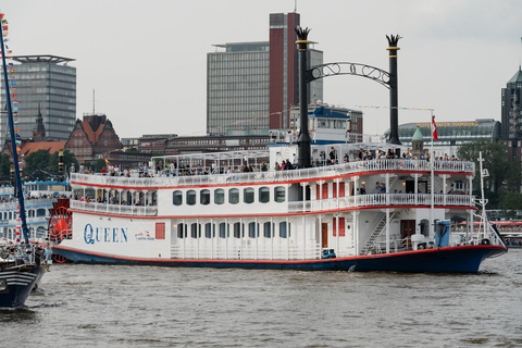 Hamburg: Original XXL paddle steamer tour