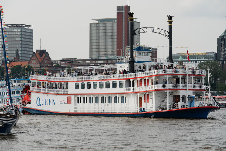 Hamburg: Original XXL paddle steamer tour