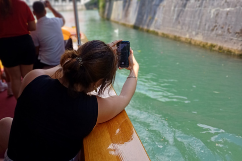 Ljubljana: Electric Boat Tour on the Ljubljanica River