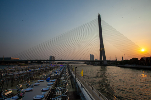 Bangkok : Dîner buffet croisière sur la rivière Chao Phraya