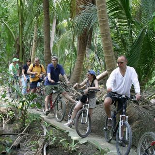 Bangkok : visite guidée à vélo de 4 h en petit groupe