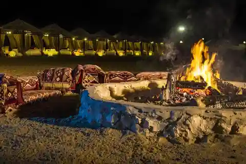 Doha: Safari nel deserto di un'intera giornata con pranzo o cena