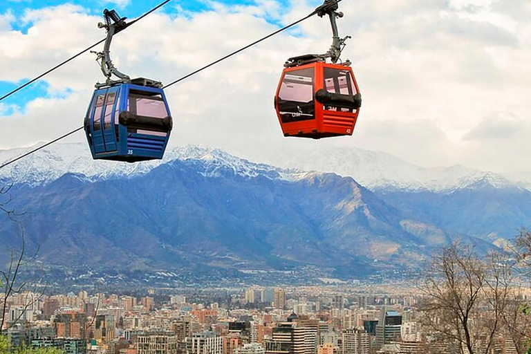 Santiago: Prywatna wycieczka po mieście ze wzgórzem San Cristobal