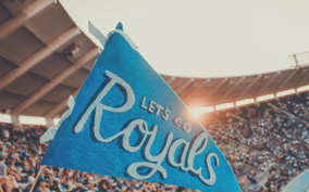 Kansas City Royals Baseball Game at Kauffman Stadium