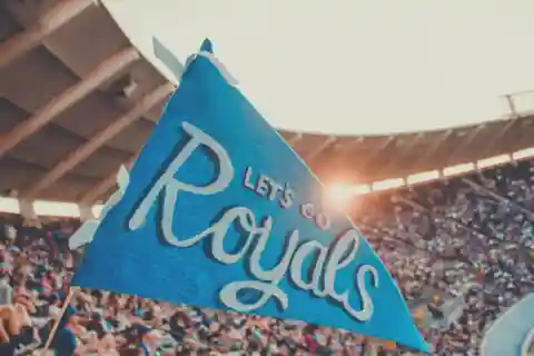 Kansas City Royals Baseball Game at Kauffman Stadium