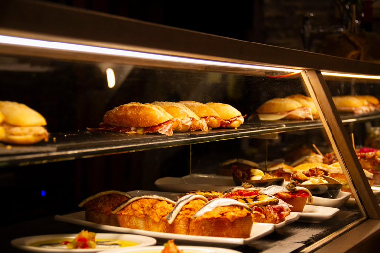 San Sebastian: Food Tour of 12 Tastings of Locals Favorites San Sebastian Food Tour with Drinks Upgrade