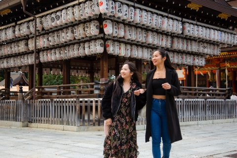 Kyoto: Fotoshooting mit einem privaten Urlaubsfotografen90 Minuten + 45 Fotos an 2 Orten