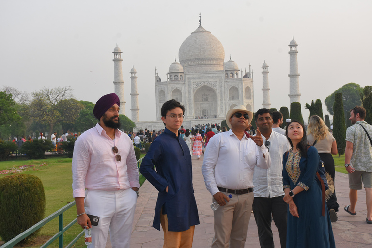 Delhi: Taj Mahal, Agra Fort, and Fatehpur Sikri Day Trip