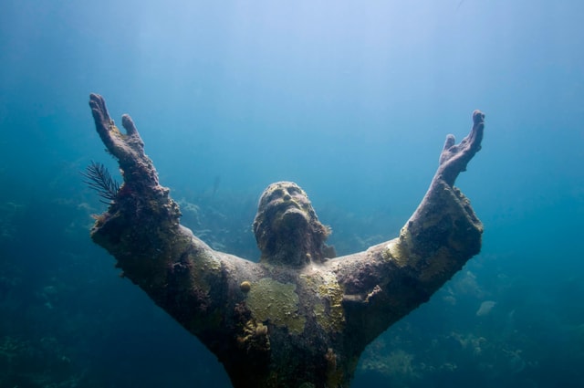 Key Largo: Snorkel over Christ of the Abyss, a Famed Statue