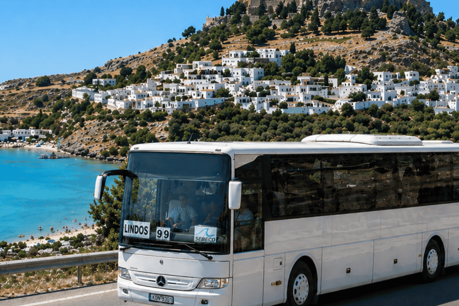 Rhodos: Lindos Bustour mit freier Zeit zur Erkundung. Foto: GetYourGuide