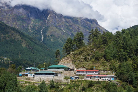 Mount Everest panoramisch uitzichttocht