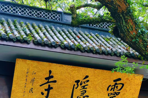 Hangzhou: Lingyin Temple Entry Ticket & Digital Map