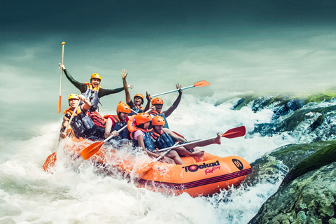 Bali: Avventura di rafting guidato sul fiume Ayung con pranzoRafting sul fiume Ayung con prelievo dall&#039;hotel