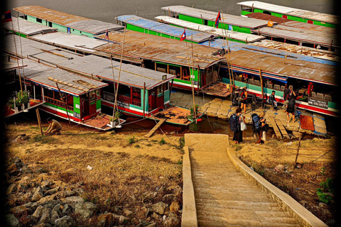 De Chiang Rai en barco lento a Luang Prabang 2 días 1 noche