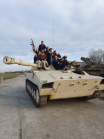 Gvozdika Tank driving the Iron Giant Expedition - Housity