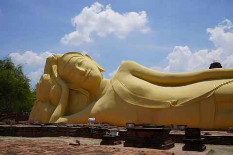 From Bangkok: Ayutthaya Day Trip with Cruise & Buffet Lunch