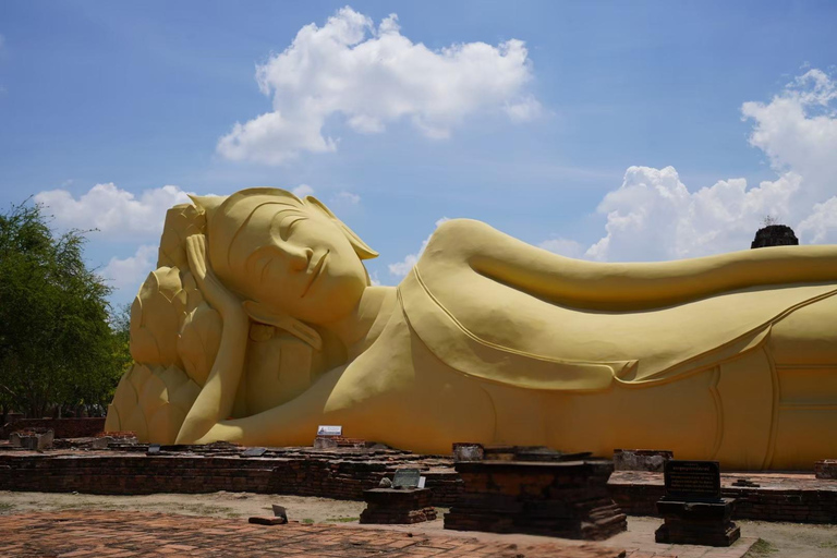 From Bangkok: Ayutthaya Day Trip with Cruise & Buffet Lunch